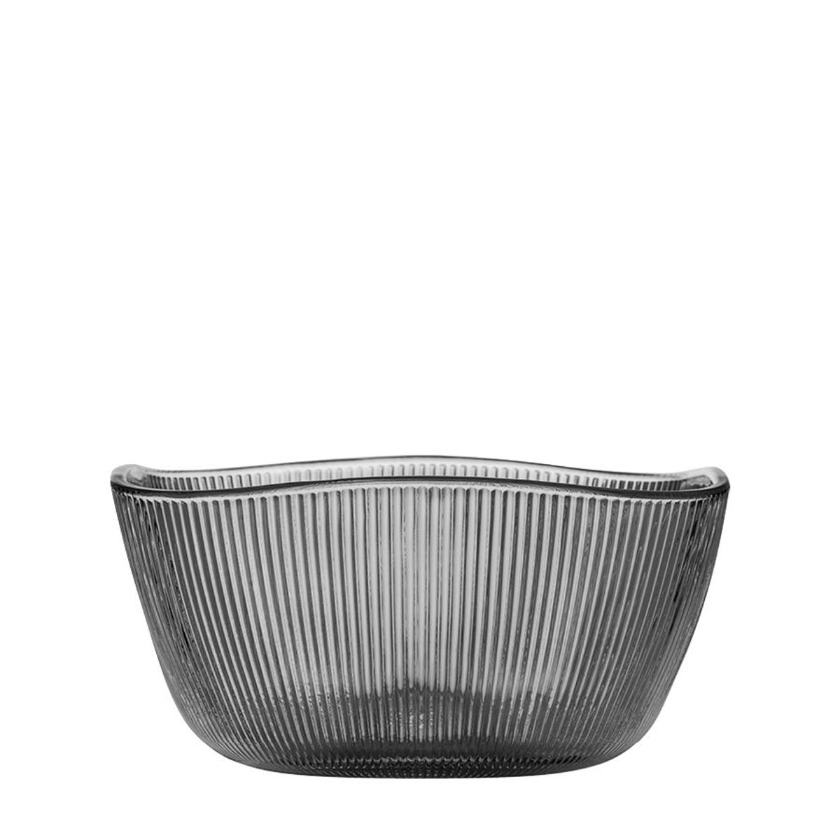 Hadeland Glassverk Siri Bolle 17 cm Røkgrå